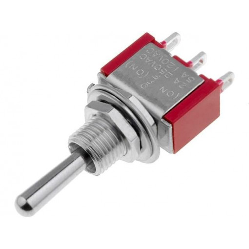 IC1401T1B1M1QE; Switch: toggle; Pos: 3; SP3T; (ON)-OFF-(ON); 5A/125VAC; 5A/28VDC; IC SWITCHES IC1401T1B1M1QE; Switch: toggle; Pos: 3; SP3T; (ON)-OFF-(ON); 5A/125VAC; 5A/28VDC; IC SWITCHES