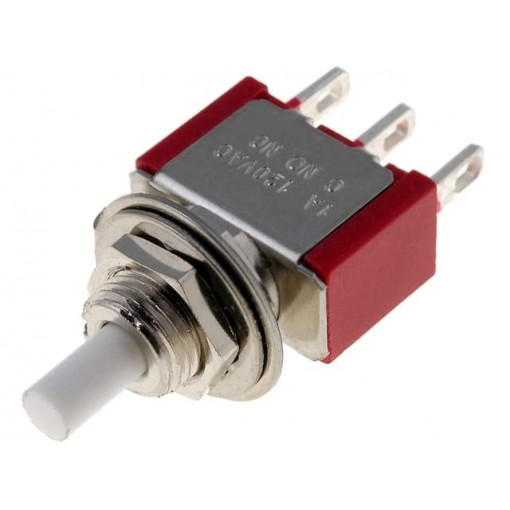 IC1507P1B10M1QE; Switch: push-button; Pos: 2; SPDT; 1A/125VAC; 1A/28VDC; ON-(ON); IC SWITCHES IC1507P1B10M1QE; Switch: push-button; Pos: 2; SPDT; 1A/125VAC; 1A/28VDC; ON-(ON); IC SWITCHES