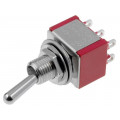 IC2101T1B1M1QE; Switch: toggle; Pos: 2; DPDT; ON-ON; 5A/125VAC; 5A/28VDC; -30÷85°C; IC SWITCHES IC2101T1B1M1QE; Switch: toggle; Pos: 2; DPDT; ON-ON; 5A/125VAC; 5A/28VDC; -30÷85°C; IC SWITCHES
