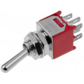IC2102T1B1M1QE; Switch: toggle; Pos: 2; DPDT; ON-ON; 3A/125VAC; 3A/28VDC; -30÷85°C; IC SWITCHES IC2102T1B1M1QE; Switch: toggle; Pos: 2; DPDT; ON-ON; 3A/125VAC; 3A/28VDC; -30÷85°C; IC SWITCHES