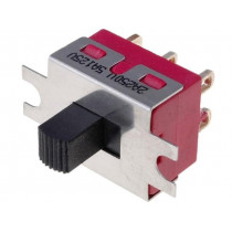 IC2105S1M1QE2; Switch: slide; Pos: 2; DPDT; 2A/250VAC; ON-ON; Mounting: screw type; IC SWITCHES