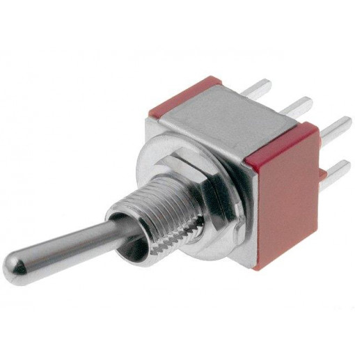 ; Switch: toggle; Pos: 3; DP3T; ON-OFF-(ON); 5A/125VAC; 5A/28VDC; IC SWITCHES ; Switch: toggle; Pos: 3; DP3T; ON-OFF-(ON); 5A/125VAC; 5A/28VDC; IC SWITCHES