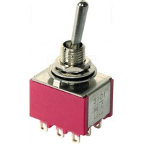 IC3101T1B1M1QE; Switch: toggle; Pos: 2; 3PDT; ON-ON; 5A/125VAC; 5A/28VDC; -30÷85°C; IC SWITCHES