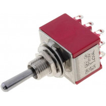 IC3201T1B1M1QE; Switch: toggle; Pos: 3; 3P3T; ON-OFF-ON; 5A/125VAC; 5A/28VDC; IC SWITCHES