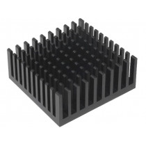 ICKPGA15X15; Heatsink: extruded; black; L: 37.92mm; W: 38.1mm; H: 16.51mm; FISCHER ELEKTRONIK