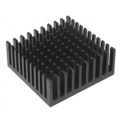 ICKPGA15X15; Heatsink: extruded; black; L: 37.92mm; W: 38.1mm; H: 16.51mm; FISCHER ELEKTRONIK