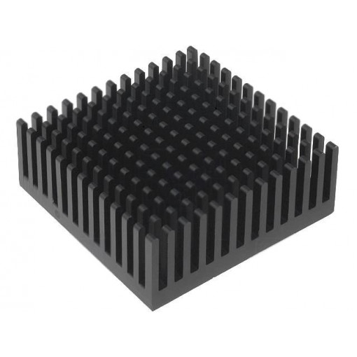 ICKPGA17X17; Heatsink: extruded; black; L: 43.1mm; W: 43.1mm; H: 16.51mm; anodized; FISCHER ELEKTRONIK