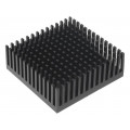 ICKPGA18X18; Heatsink: extruded; black; L: 45.7mm; W: 45.7mm; H: 16.51mm; anodized; FISCHER ELEKTRONIK