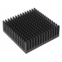 ICKPGA19X19; Heatsink: extruded; black; L: 48.3mm; W: 48.3mm; H: 16.51mm; anodized; FISCHER ELEKTRONIK