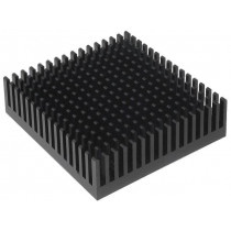 ICKPGA21X21; Heatsink: extruded; black; L: 53.3mm; W: 53.3mm; H: 16.51mm; anodized; FISCHER ELEKTRONIK