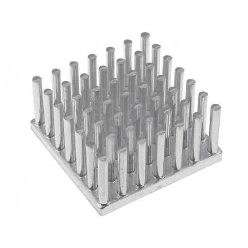 ICKS25X25X12.5; Heatsink; LED; L: 25mm; W: 25mm; H: 12.5mm; 5.3K/W; FISCHER ELEKTRONIK