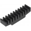 ICKSMDC7SA; Heatsink: extruded; black; L: 7mm; W: 30mm; H: 7.5mm; 33K/W; aluminium; FISCHER ELEKTRONIK