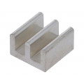 ICKSMDG10MI; Heatsink: extruded; L: 10mm; W: 10mm; H: 6mm; 70K/W; aluminium; FISCHER ELEKTRONIK
