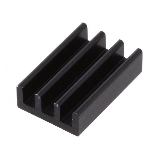 ICKSMDM21SA; Heatsink: extruded; L: 21mm; W: 14mm; H: 6mm; 31K/W; aluminium; FISCHER ELEKTRONIK