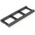ICM-640-1-GT; Socket: DIP; PIN: 40; Pitch: 2.54mm; precision; THT; gold-plated; ADAM TECH ICM-640-1-GT; Socket: DIP; PIN: 40; Pitch: 2.54mm; precision; THT; gold-plated; ADAM TECH