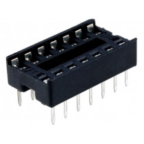 DS1009-14AT1NX; Socket: DIP; PIN: 14; 7.62mm; THT; Pitch: 2.54mm; CONNFLY DS1009-14AT1NX; Socket: DIP; PIN: 14; 7.62mm; THT; Pitch: 2.54mm; CONNFLY
