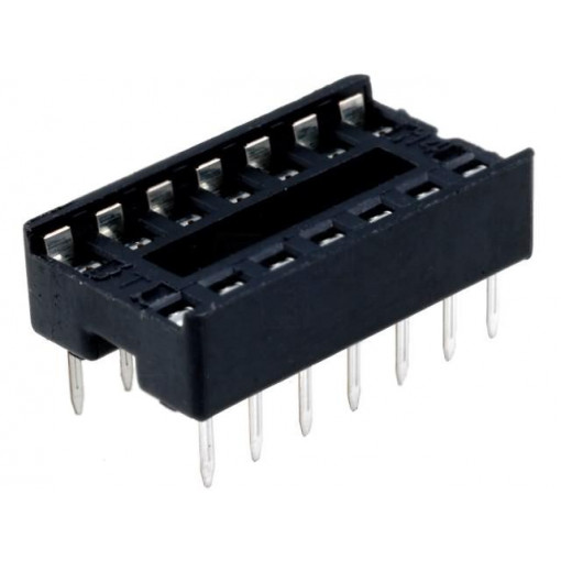 DS1009-14AT1NX; Socket: DIP; PIN: 14; 7.62mm; THT; Pitch: 2.54mm; CONNFLY DS1009-14AT1NX; Socket: DIP; PIN: 14; 7.62mm; THT; Pitch: 2.54mm; CONNFLY