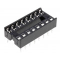 DS1009-16AT1NX; Socket: DIP; PIN: 16; 7.62mm; THT; Pitch: 2.54mm; CONNFLY DS1009-16AT1NX; Socket: DIP; PIN: 16; 7.62mm; THT; Pitch: 2.54mm; CONNFLY