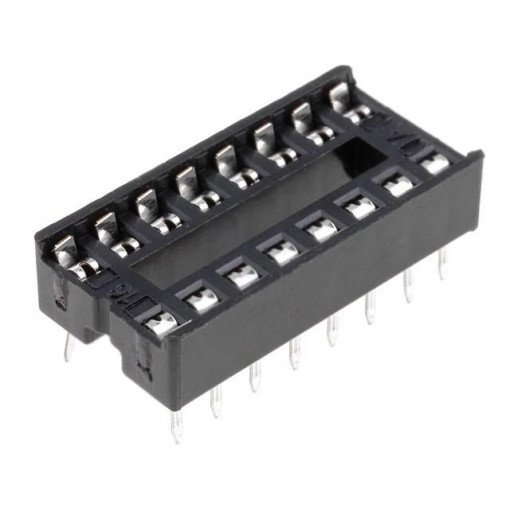 DS1009-16AT1NX; Socket: DIP; PIN: 16; 7.62mm; THT; Pitch: 2.54mm; CONNFLY DS1009-16AT1NX; Socket: DIP; PIN: 16; 7.62mm; THT; Pitch: 2.54mm; CONNFLY