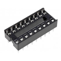 DS1009-18AT1NX; Socket: DIP; PIN: 18; 7.62mm; THT; Pitch: 2.54mm; CONNFLY DS1009-18AT1NX; Socket: DIP; PIN: 18; 7.62mm; THT; Pitch: 2.54mm; CONNFLY