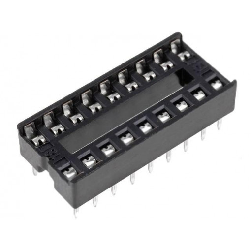 DS1009-18AT1NX; Socket: DIP; PIN: 18; 7.62mm; THT; Pitch: 2.54mm; CONNFLY DS1009-18AT1NX; Socket: DIP; PIN: 18; 7.62mm; THT; Pitch: 2.54mm; CONNFLY