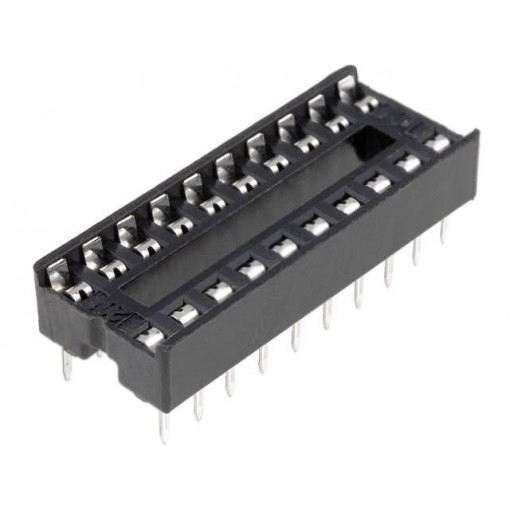 DS1009-20AT1NX; Socket: DIP; PIN: 20; 7.62mm; THT; Pitch: 2.54mm; CONNFLY DS1009-20AT1NX; Socket: DIP; PIN: 20; 7.62mm; THT; Pitch: 2.54mm; CONNFLY