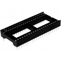 DS1010-42T1WS; Socket: DIP; PIN: 42; 15.24mm; THT; Pitch: 1.778mm; CONNFLY DS1010-42T1WS; Socket: DIP; PIN: 42; 15.24mm; THT; Pitch: 1.778mm; CONNFLY