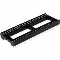 DS1010-56T1WS; Socket: DIP; PIN: 56; 15.24mm; THT; Pitch: 1.778mm; CONNFLY DS1010-56T1WS; Socket: DIP; PIN: 56; 15.24mm; THT; Pitch: 1.778mm; CONNFLY