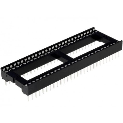 DS1010-56T1WS; Socket: DIP; PIN: 56; 15.24mm; THT; Pitch: 1.778mm; CONNFLY DS1010-56T1WS; Socket: DIP; PIN: 56; 15.24mm; THT; Pitch: 1.778mm; CONNFLY