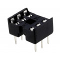 DS1009-06AT1NX; Socket: DIP; PIN: 6; 7.62mm; THT; Pitch: 2.54mm; CONNFLY