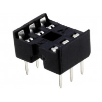 DS1009-06AT1NX; Socket: DIP; PIN: 6; 7.62mm; THT; Pitch: 2.54mm; CONNFLY DS1009-06AT1NX; Socket: DIP; PIN: 6; 7.62mm; THT; Pitch: 2.54mm; CONNFLY