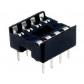 DS1009-08AT1NX; Socket: DIP; PIN: 8; 7.62mm; THT; Pitch: 2.54mm; CONNFLY DS1009-08AT1NX; Socket: DIP; PIN: 8; 7.62mm; THT; Pitch: 2.54mm; CONNFLY