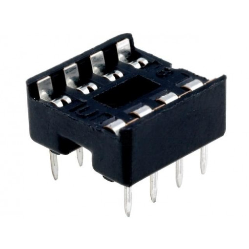 DS1009-08AT1NX; Socket: DIP; PIN: 8; 7.62mm; THT; Pitch: 2.54mm; CONNFLY DS1009-08AT1NX; Socket: DIP; PIN: 8; 7.62mm; THT; Pitch: 2.54mm; CONNFLY