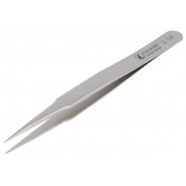 2.SA.0; Tweezers; 120mm; for precision works; Blades: straight,narrowed; IDEAL-TEK 2.SA.0; Tweezers; 120mm; for precision works; Blades: straight,narrowed; IDEAL-TEK