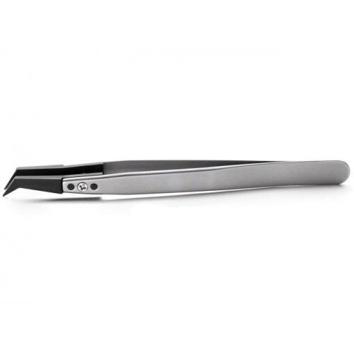 246CFR.SA; Tweezers; strong construction,replaceable tips; ESD; IDEAL-TEK 246CFR.SA; Tweezers; strong construction,replaceable tips; ESD; IDEAL-TEK