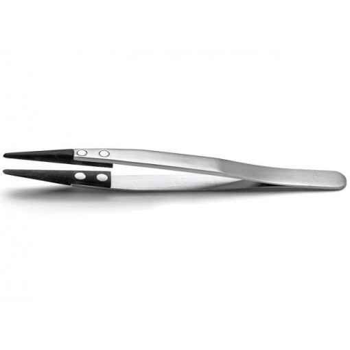 249CF.SA; Tweezers; strong construction; Blades: straight,narrow; ESD; IDEAL-TEK 249CF.SA; Tweezers; strong construction; Blades: straight,narrow; ESD; IDEAL-TEK