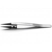 259CF.SA; Tweezers; strong construction; Blades: straight,narrow; ESD; IDEAL-TEK 259CF.SA; Tweezers; strong construction; Blades: straight,narrow; ESD; IDEAL-TEK