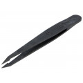 707.CF; Tweezers; non-magnetic,high rigidity; Tip width: 1.2mm; ESD; IDEAL-TEK