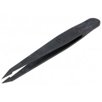 707.CF; Tweezers; non-magnetic,high rigidity; Tip width: 1.2mm; ESD; IDEAL-TEK