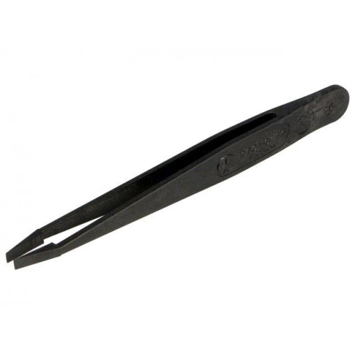 709.CF; Tweezers; non-magnetic,high rigidity; Tip width: 3.3mm; ESD; IDEAL-TEK