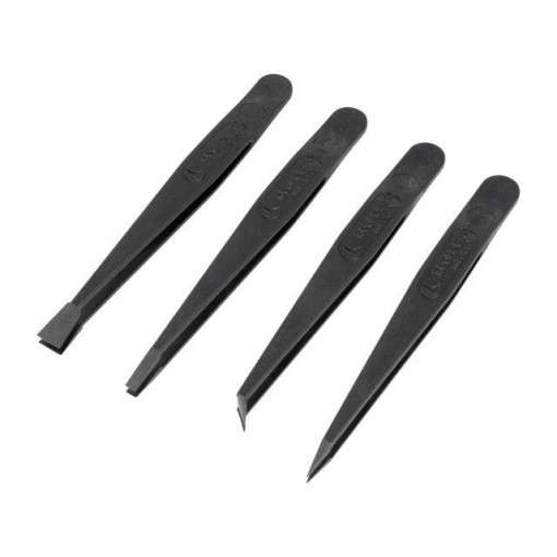 K4PICF; Set of tweezers; non-magnetic; ESD; Resistance to: abrasion; IDEAL-TEK