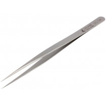 SS.SA; Tweezers; 140mm; for precision works; Blades: straight; IDEAL-TEK