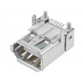 DS1102-WNC; Socket; IEEE1394; SMT; PIN: 6; horizontal; CONNFLY DS1102-WNC; Socket; IEEE1394; SMT; PIN: 6; horizontal; CONNFLY