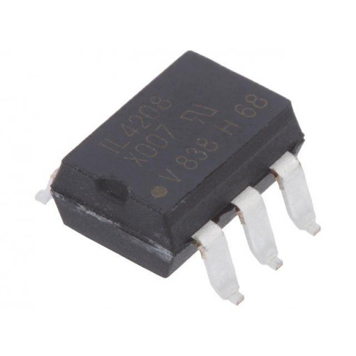 IL4208-X007T; Optotriac; 5.3kV; triac; Gull wing 6; Channels: 1; 10kV/μs; VISHAY IL4208-X007T; Optotriac; 5.3kV; triac; Gull wing 6; Channels: 1; 10kV/μs; VISHAY