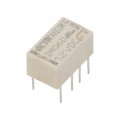 3-1462039-8; Relay: electromagnetic; DPDT; Ucoil: 12VDC; 0.5A/125VAC; 2A/30VDC; TE Connectivity