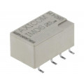 2-1462037-7; Relay: electromagnetic; DPDT; Ucoil: 12VDC; 0.5A/125VAC; 2A/30VDC; TE Connectivity
