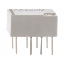 1-1462038-7; Relay: electromagnetic; DPDT; Ucoil: 24VDC; 0.5A/125VAC; 2A/30VDC; TE Connectivity