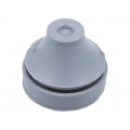 IMT36180; Grommet; with bulkhead; Ømount.hole: 17mm; EPDM; grey; Size: M16; SCHNEIDER ELECTRIC