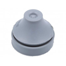IMT36180; Grommet; with bulkhead; Ømount.hole: 17mm; EPDM; grey; Size: M16; SCHNEIDER ELECTRIC