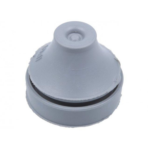 IMT36180; Grommet; with bulkhead; Ømount.hole: 17mm; EPDM; grey; Size: M16; SCHNEIDER ELECTRIC